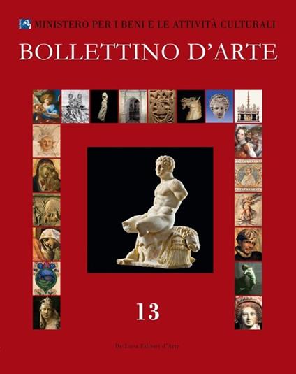 Bollettino d'arte (2012). Vol. 13 - copertina