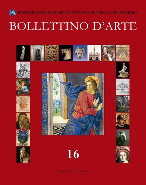Bollettino d'arte (2012). Vol. 16 - copertina