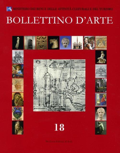 Bollettino d'arte. Vol. 18 - copertina