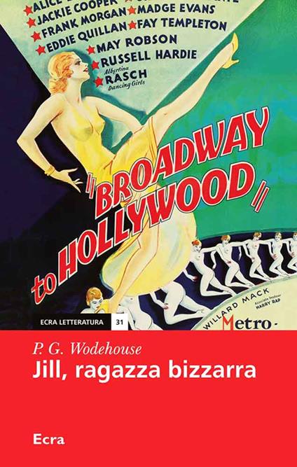 Jill, ragazza bizzarra - Pelham G. Wodehouse - copertina
