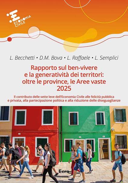 Rapporto sul ben-vivere e la generatività dei territori 2025 - copertina
