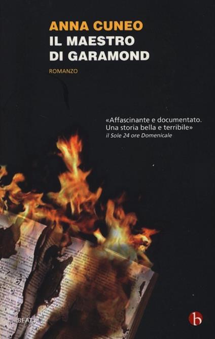 Il maestro di Garamond - Anna Cuneo - copertina