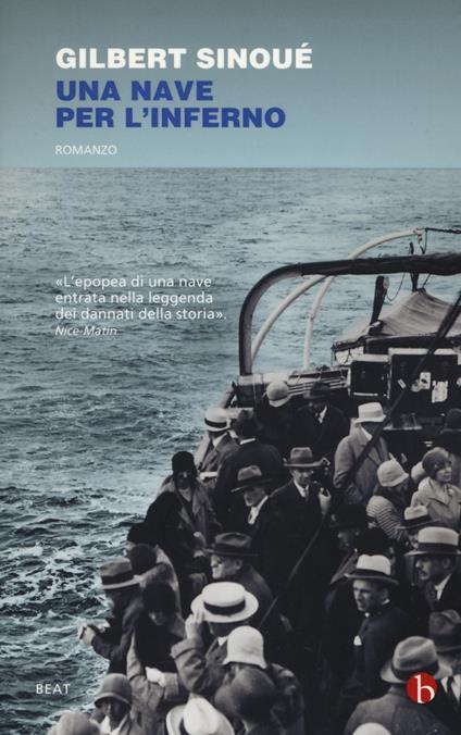 Una nave per l'inferno - Gilbert Sinoué - copertina