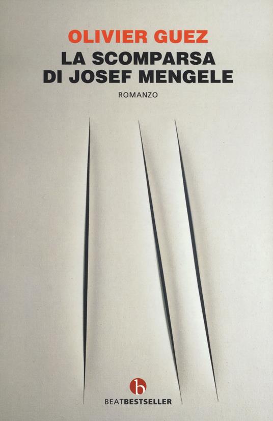 La scomparsa di Josef Mengele - Olivier Guez - copertina