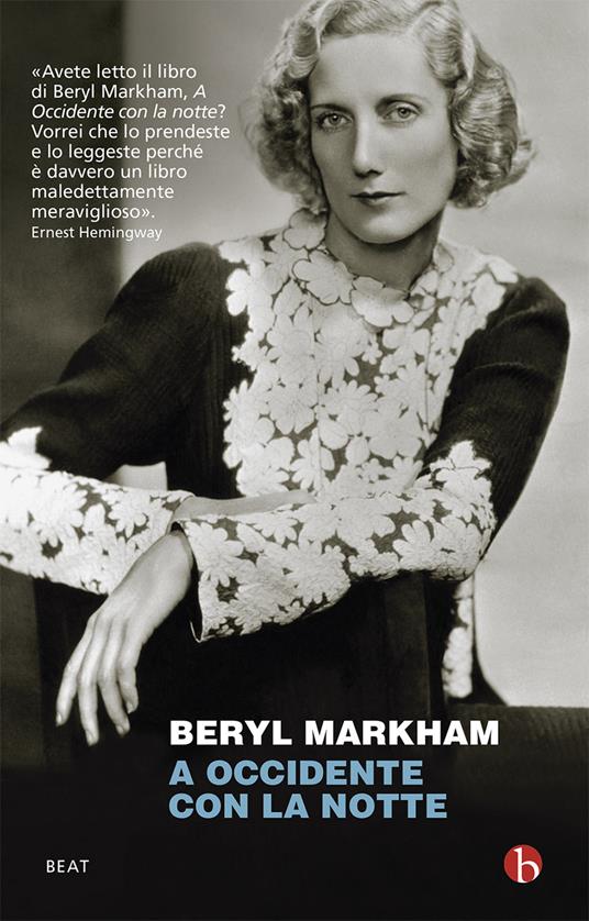 A Occidente con la notte - Beryl Markham - copertina