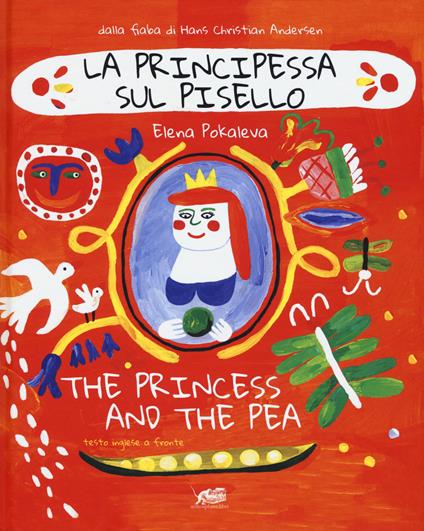 La principessa sul pisello-The princess and the pea. Ediz. a colori - Hans Christian Andersen - copertina