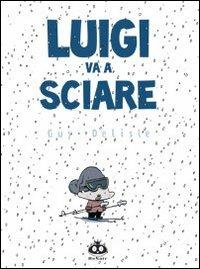 Luigi va a sciare - Guy Delisle - copertina