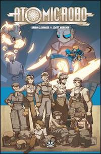 Atomic Robo. Vol. 7: Atomic Robo e le diavolesse volanti del Pacifico. - Brian Clevinger - copertina