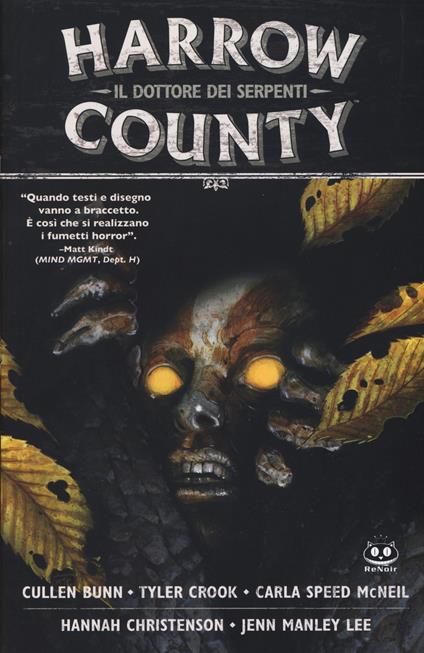 Harrow County. Vol. 3: Il dottore dei serpenti - Cullen Bunn,Tyler Crook - copertina