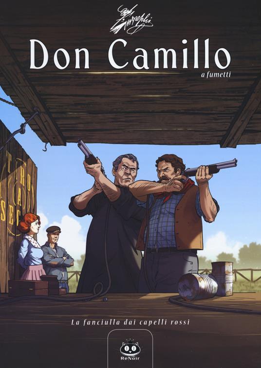 Don Camillo a fumetti. Vol. 13: fanciulla dai capelli rossi, La. - Davide Barzi - copertina
