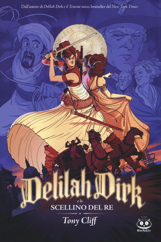 Delilah Dirk e lo scellino del re. Delilah Dirk - Tony Cliff - copertina