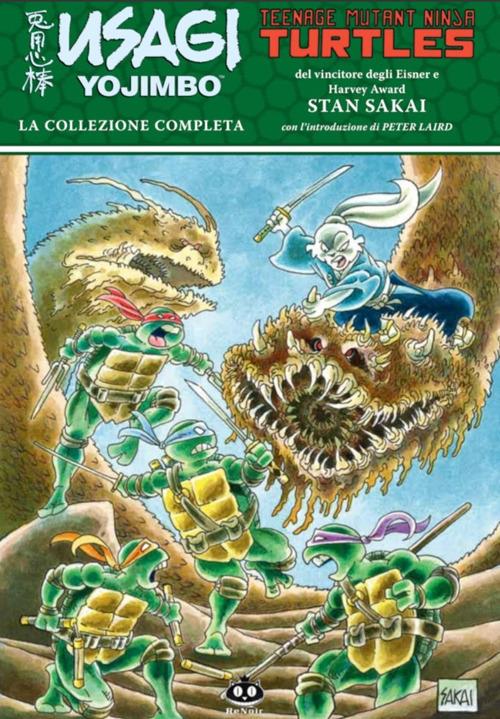Usagi Yojimbo. Teenage Mutant Ninja Turtles. La collezione completa - Stan Sakai - copertina