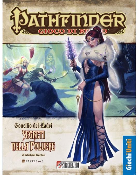 Pathfinder Saga. Concilio Dei Ladri 3. Segreti Nella Polvere. Gioco da tavolo