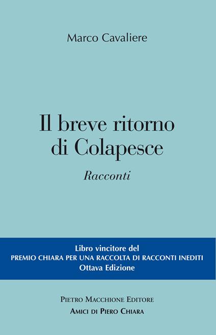 Il breve ritorno di Colapesce - Marco Cavaliere - copertina