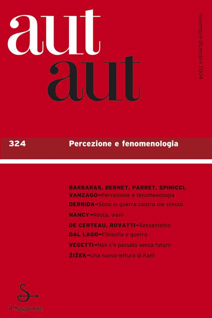 Aut aut 324 - AA.VV. - ebook