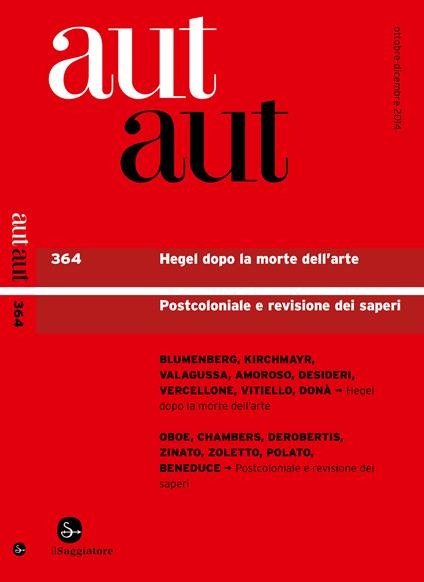aut aut 364 - AA.VV. - ebook