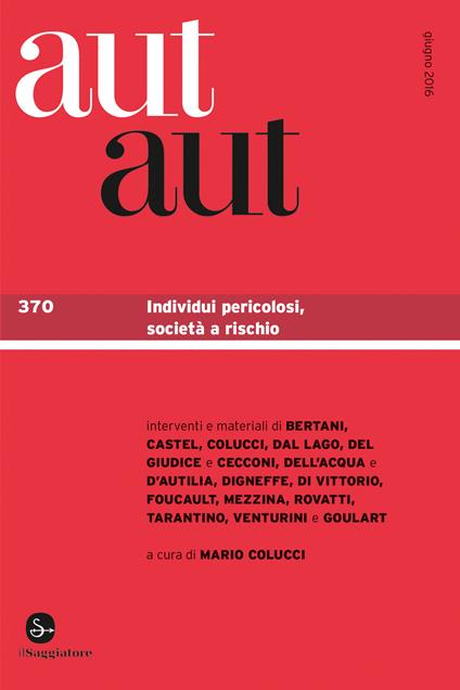 aut aut 370 - AA.VV. - ebook