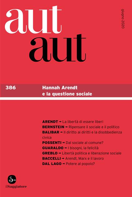 aut aut 386 - AA.VV. - ebook