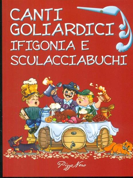 Canti goliardici. Ifigonia e Sculacciabuchi - copertina