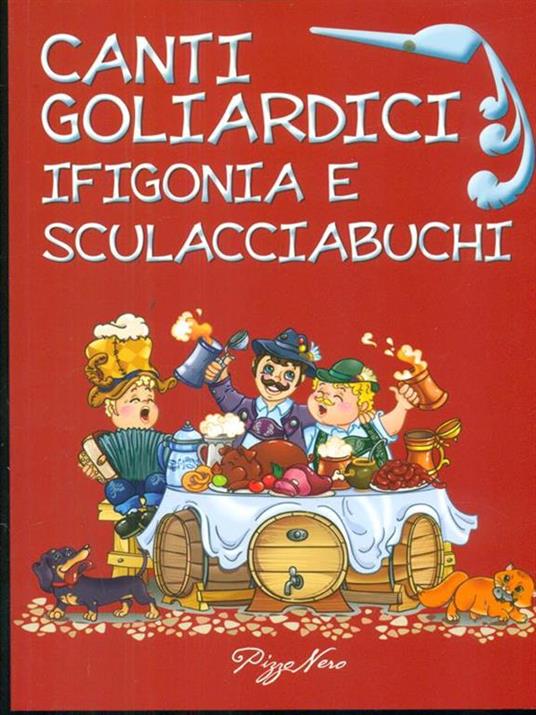 Canti goliardici. Ifigonia e Sculacciabuchi - copertina