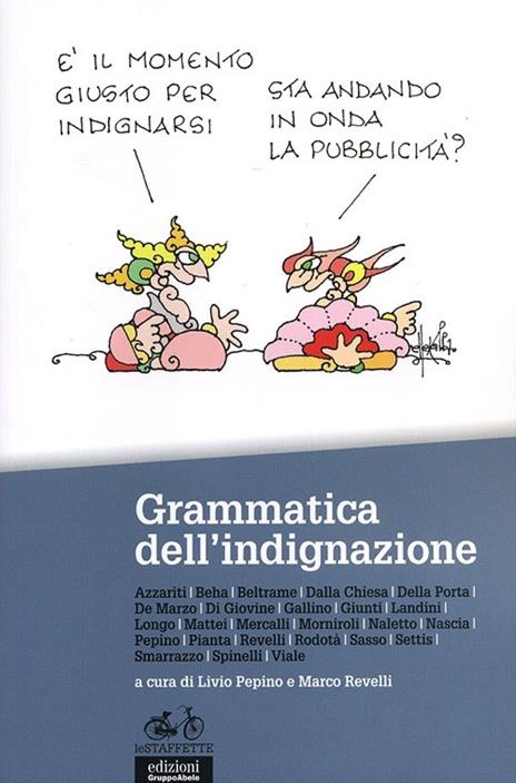 Grammatica dell'indignazione - copertina