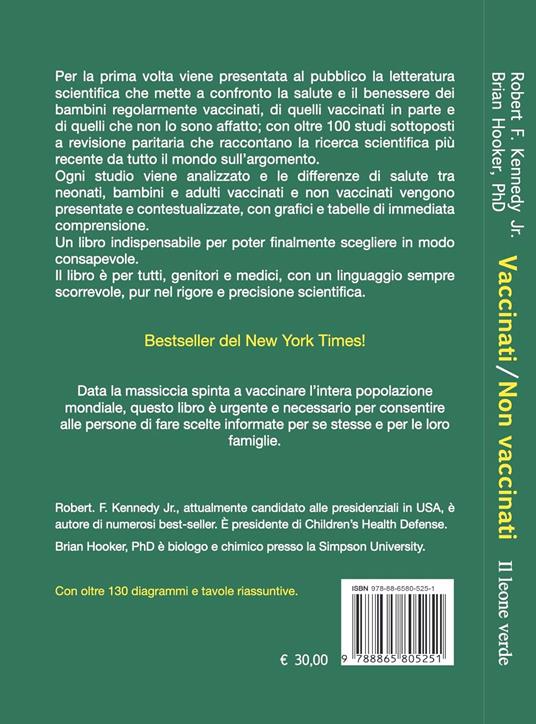 Vaccinati. Non vaccinati. La parola alla scienza - Robert F. Jr. Kennedy,Brian Hooker - 2