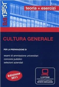 EdiTEST. Teoria ed esercizi. Cultura generale. Con software di simulazione - copertina