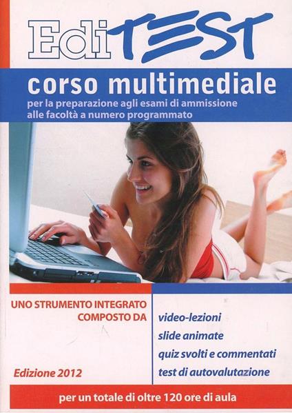 Corso di preparazione multimediale per l'accesso alle facoltà a numero chiuso. Area medico-scentifica. Con DVD-ROM - copertina