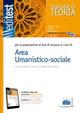 EdiTEST 11. Area umanistico-sociale. Manuale. Per la preparazione ai test di ammissione. Con espansione online - copertina