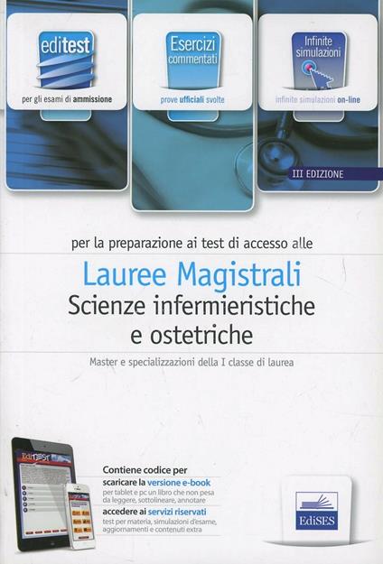 Editest. Scienze infermieristiche ed ostetriche. Esercizi. Per la preparazione ai test di ammissione. Con espansione online - copertina