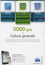 EdiTEST 5000 quiz di cultura generale.Ampia raccolta di quesiti tratti da prove reali e 10 esercitazioni per la preparazione ai test di accesso. Con espansione online