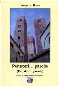 Pensceri... parolle (Pensieri... parole) - Vincenzo Bolia - copertina