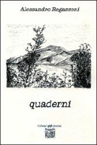 Quaderni - Alessandro Regazzoni - copertina