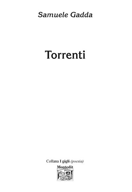 Torrenti - Samuele Gadda - copertina