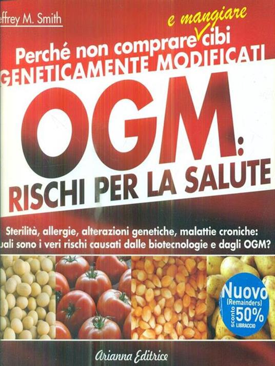 OGM. I rischi per la salute - Jeffrey M. Smith - copertina