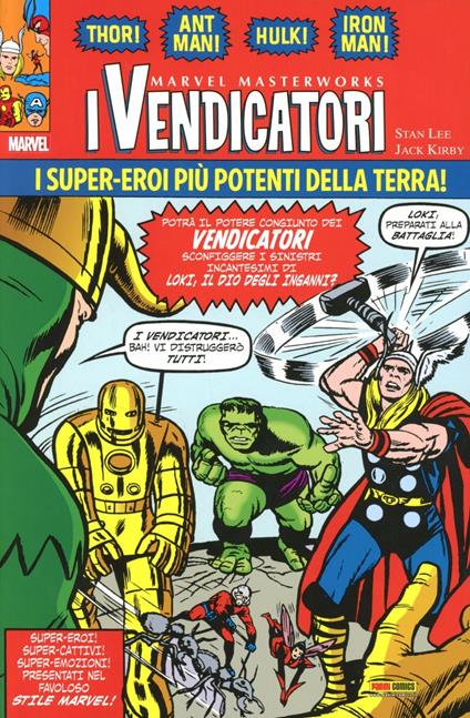 I vendicatori. Vol. 1 - Stan Lee,Jack Kirby - copertina