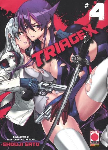Triage X. Vol. 4 - Shouji Sato - copertina