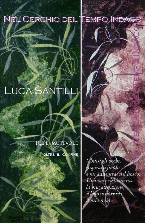 Nel cerchio del tempo indaco - Luca Santilli - copertina