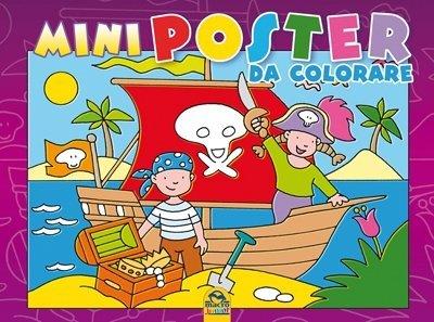 Mini poster da colorare. Viola. Ediz. illustrata - copertina