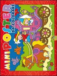 Mini poster da colorare. Rosso. Ediz. illustrata - copertina