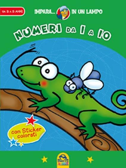 Impara in un lampo. Numeri da 1 a 10. Con gadget - copertina