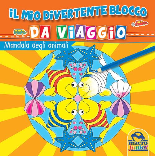 Mandala degli animali. Il mio divertente blocco da viaggio - copertina