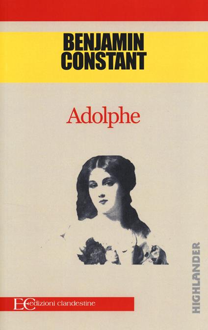 Adolphe - Benjamin Constant - copertina