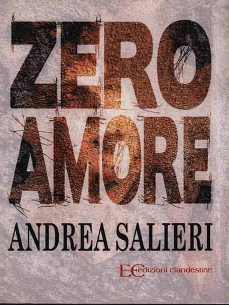 Zero amore - Andrea Salieri - copertina