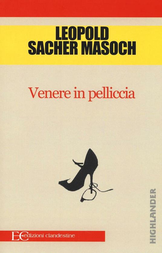 Venere in pelliccia - Leopold von Sacher Masoch - copertina