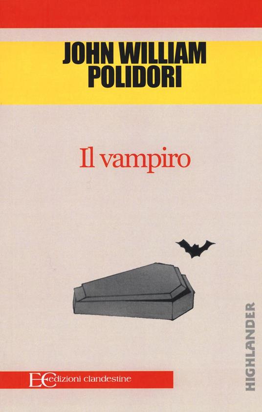 Il vampiro - John William Polidori - copertina