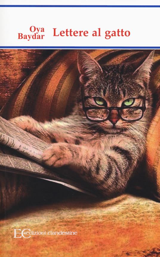 Lettere al gatto - Oya Baydar - copertina