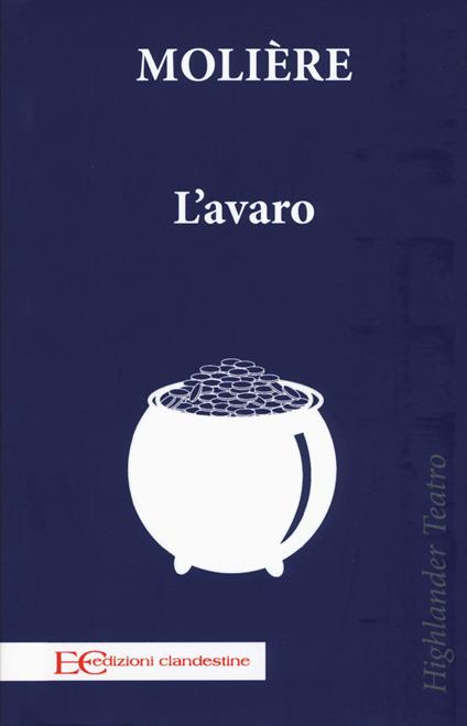 L'avaro - Molière - copertina