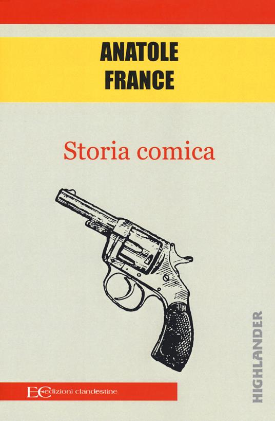 Storia comica - Anatole France - copertina