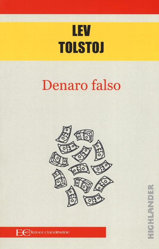 Denaro falso - Lev Tolstoj - copertina